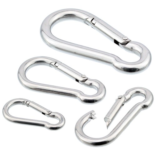 Karabinerhaken edelstahl v4a - karabinerhaken,