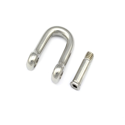 Schäkel 5mm edelstahl a4 - 2,