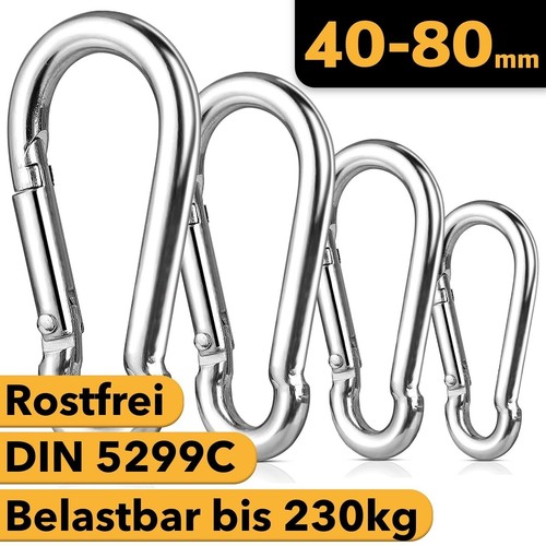 Edelstahl karabinerhaken - edelstahl,