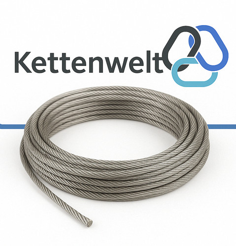 Drahtseil edelstahl v4a 7x19 - v4a,