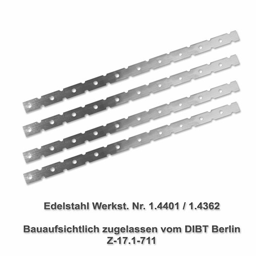 50x mauerverbinder flachanker - mauerverbinder,